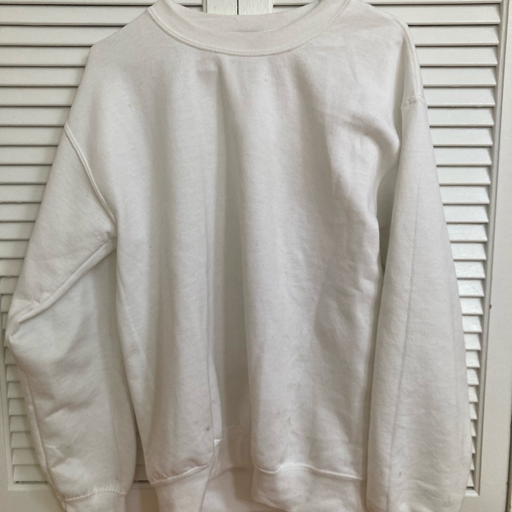 White crewneck